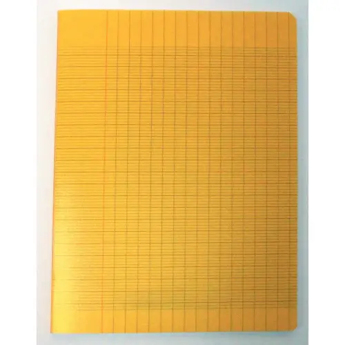 Cahier piqûre Seyès - A5+ 90 g - 48 pages - Jaune - Access