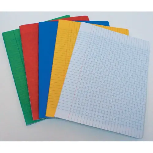 Cahier piqûre Seyès - A5+ 90 g - 48 pages - Jaune - Access