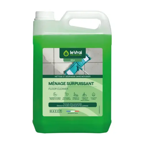 Nettoyant sols et surfaces MENAGE SURPUISSANT 5L 