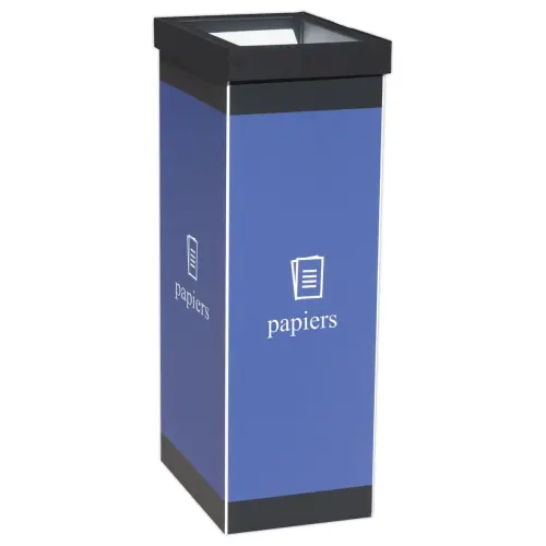 Poubelle de tri sélectif - Papier - PAPERFLOW