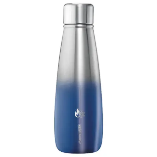 Bouteille isotherme inox 50 cl, coloris bleu