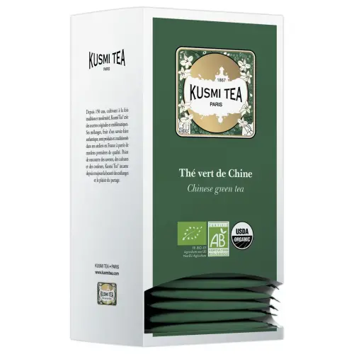 Sachets de thé bio - Thé vert de Chine - KUSMI TEA