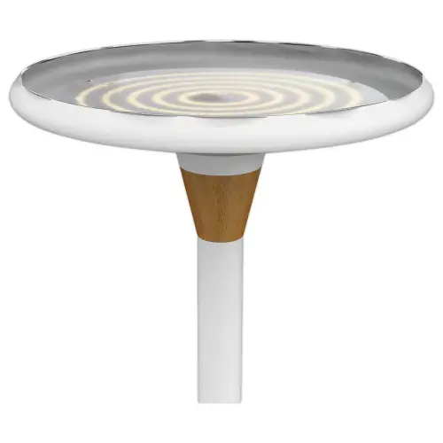 Lampadaire Baly Bamboo - LED - Blanc - UNILUX 