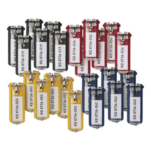 24 Porte-clé KEY CLIP - Durable