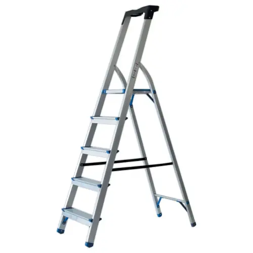 Escabeau pliant 5 marches en aluminiumPAVO
