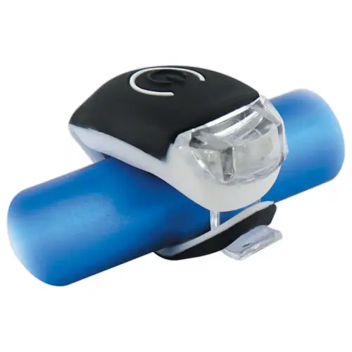 Eclairage avant &agrave; LED blanche pour v&eacute;lo/trottinette 