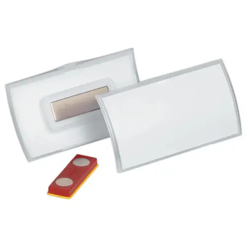 10 Porte-badge à aimant ClickFold Fix Plus 7,4 x4 cm DURABLE