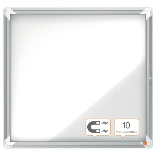 Vitrine d'intérieur magnétique Premium Plus - 6 x A4 - NOBO