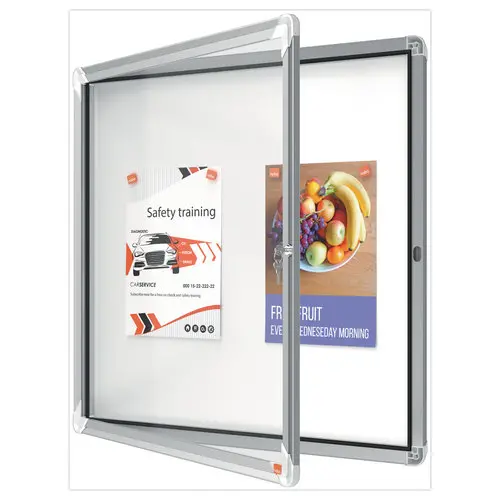 Vitrine d'intérieur magnétique Premium Plus - 6 x A4 - NOBO