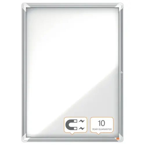 Vitrine d'int&eacute;rieur magn&eacute;tique Premium Plus - 9 x A4 - NOBO 