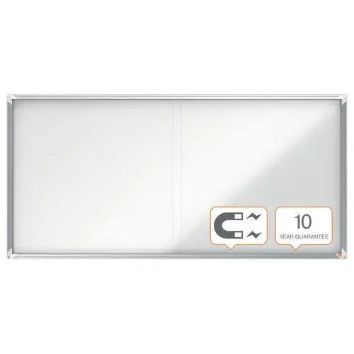 Vitrine d'int&eacute;rieur magn&eacute;tique Premium Plus - 27 x A4 - NOBO 