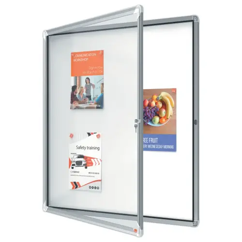 Vitrine d'extérieur magnétique Premium Plus -12 x A4 - NOBO