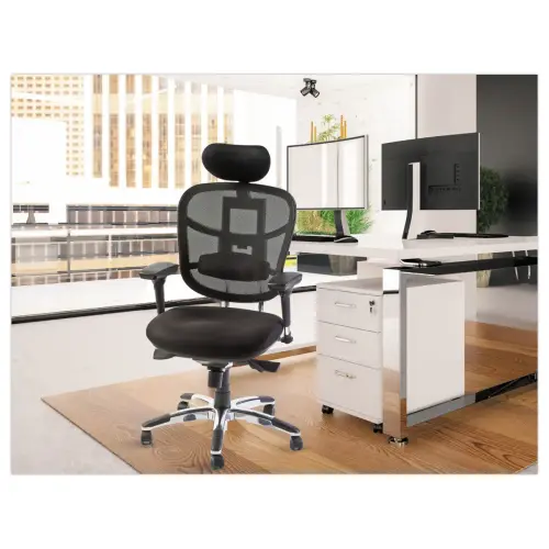 Siège STAR SEAT synchrone - Avec têtière - Noir