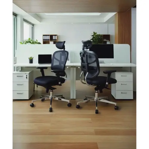 Siège STAR SEAT synchrone - Avec têtière - Noir - Monté