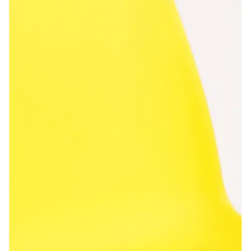 Chaise Charlotte translucide jaune