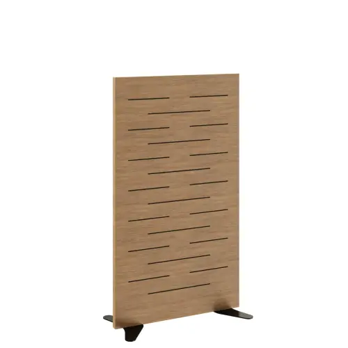 2 Pieds pour cloisons en bois Paperflow mont&eacute;s 