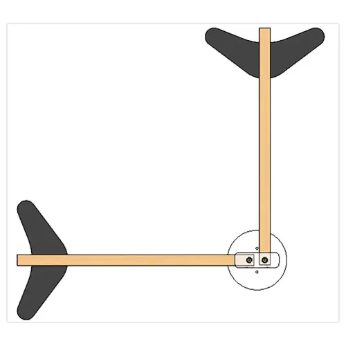 Kit de jonction pour 2, 3 ou 4 panneaux bois Paperflow montés
