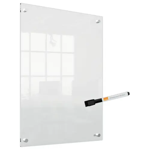 Tableau blanc en acrylique transparent - 60 x 45 cm - NOBO