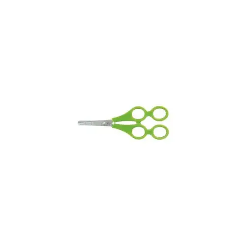 ciseaux pédagogique écolier 4 anneaux WONDAY - 13cm - vert