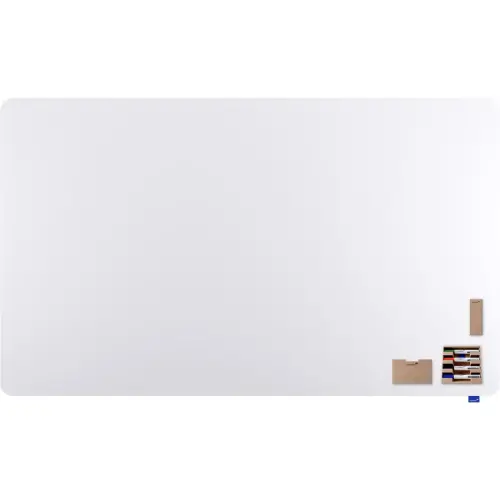 Tableau blanc sans cadre ESSENCE - Surface émaillée - 119,5 x 200 cm - Legamaster