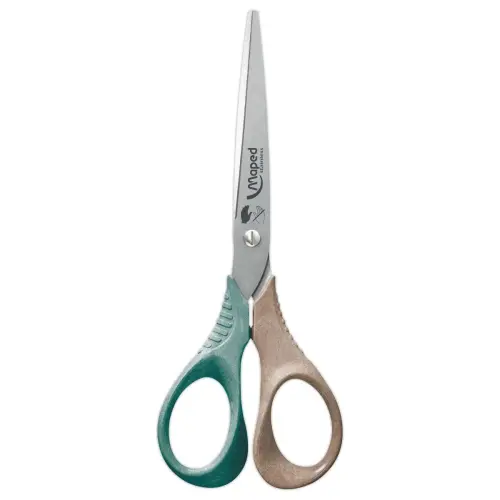 Ciseaux SHAPE GAUCHER 16cm SMILING PLANET, en bois FSC®, en blister