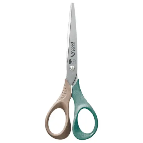 Ciseaux SHAPE GAUCHER 16cm SMILING PLANET, en bois FSC®, en blister