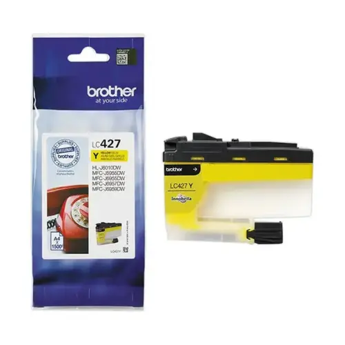 Cartouche JE BROTHER LC427Y Jaune