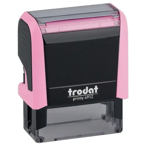 Tampon Printy 5L Maxi 4912 personnalisable - Rose pastel - TRODAT