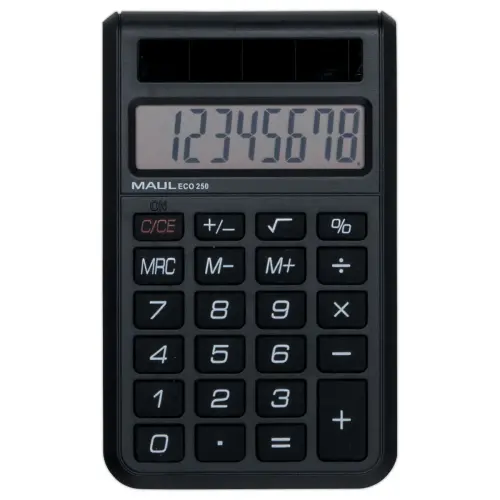 Calculatrice de poche ECO 250, 8 chiffres 