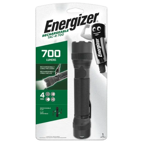 Lampe torche Tactical 700 - Rechargeable - ENERGIZER