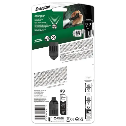 Lampe torche Tactical 700 - Rechargeable - ENERGIZER