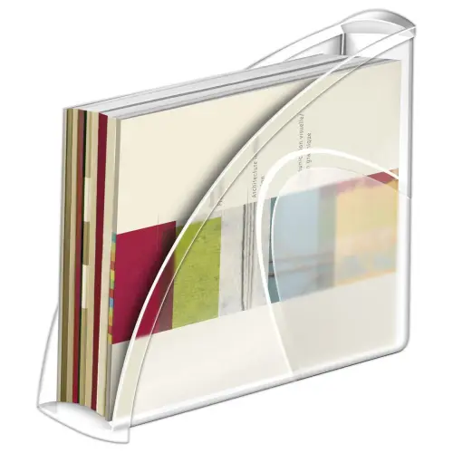 Porte-revues Pro Happy - Dos 8 cm - Incolore - CEP 