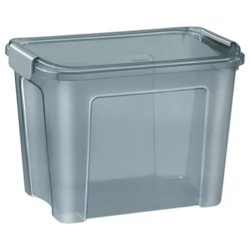 Boîte de rangement SmartBox SHADOW avec couvercle extra strong 18 L