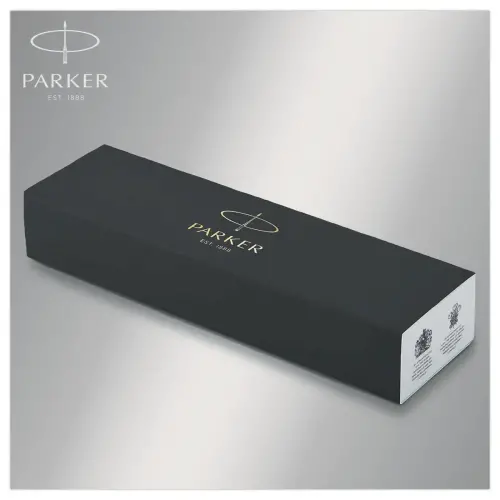 Stylo plume IM - Plume moyenne - Noir mat et finitions chrome - PARKER 