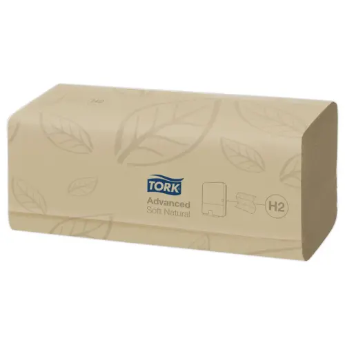 21 Essuie-mains interfoliés doux naturels H2 - TORK