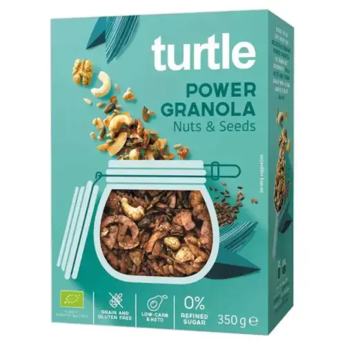 8 MUESLI GRANOLA NOIX ET GRAINES BIO 350GR