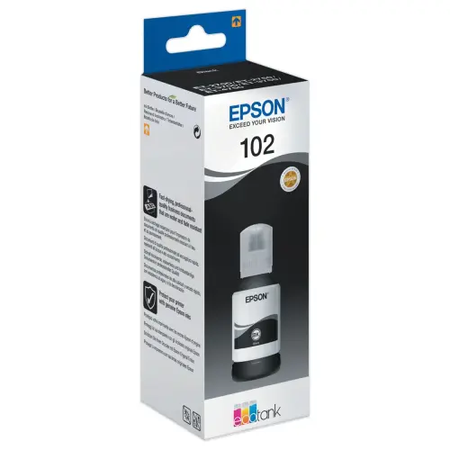 Bouteille d'encre noir EPSON 102 ECOTANK 