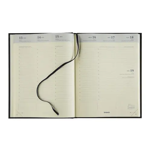 Agenda semainier Brepols OCEAN - 17 x 22 cm - Assortis 