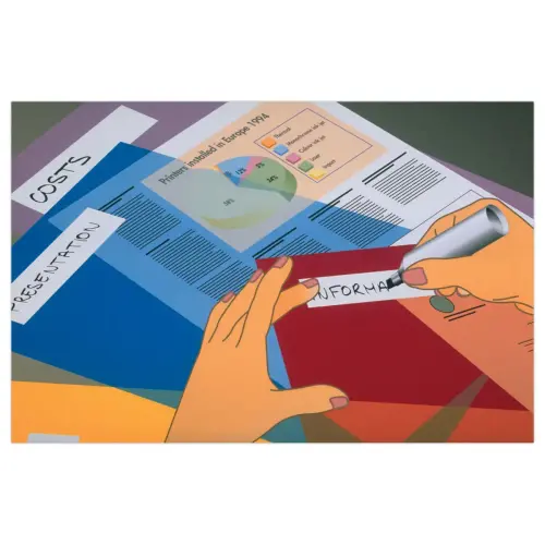 Bande de correction adh&eacute;sive repositionnable - 6 lignes - POST-IT 