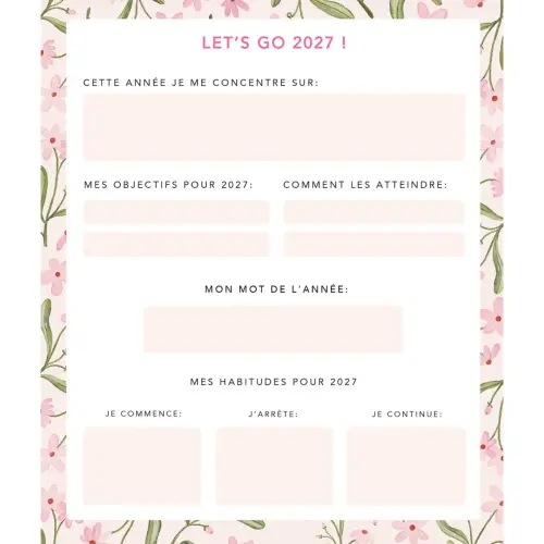 Agenda semainier Exacompta Chemin des Marettes - 18,5 x 22,5 cm - Bleu