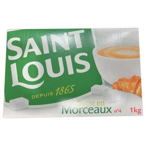 Sucre en morceaux 1 kg - Saint-Louis 