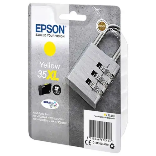 Cartouche jet d'encre 35XL - Jaune - Epson 