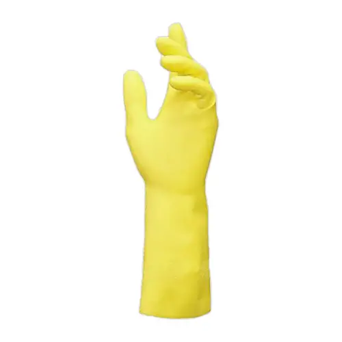Paire Gants menage latex jaune taille 7 