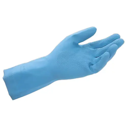 Paire Gants menage latex bleu taille 7