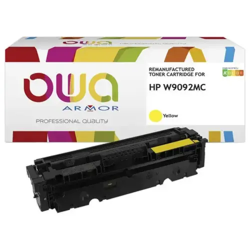Toner OWA équivalent HP W9092MC Jaune