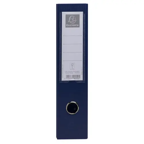 Porte-revues pliable - Polypropylène - Dos 7 cm - Bleu sombre - Exacompta
