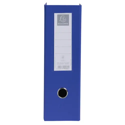 Porte-revues pliable - Polypropylène - Dos 10 cm - Bleu - Exacompta