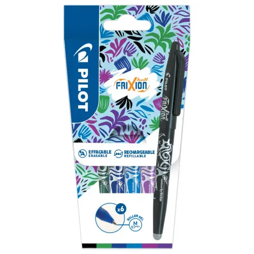 6 FriXion Ball tons froids - PILOT 