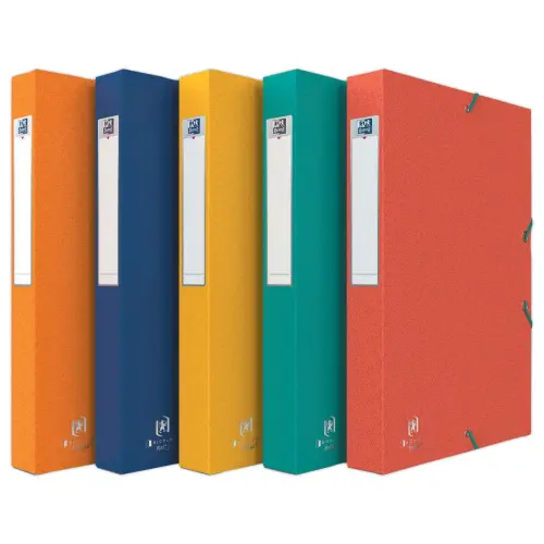 Boite de classement - Bicolor Recycl+ - dos 4 cm - OXFORD