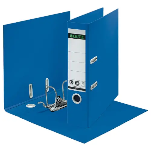 Classeurs à levier 180° LEITZ Recyclé A4 - Dos 8 cm - Bleu